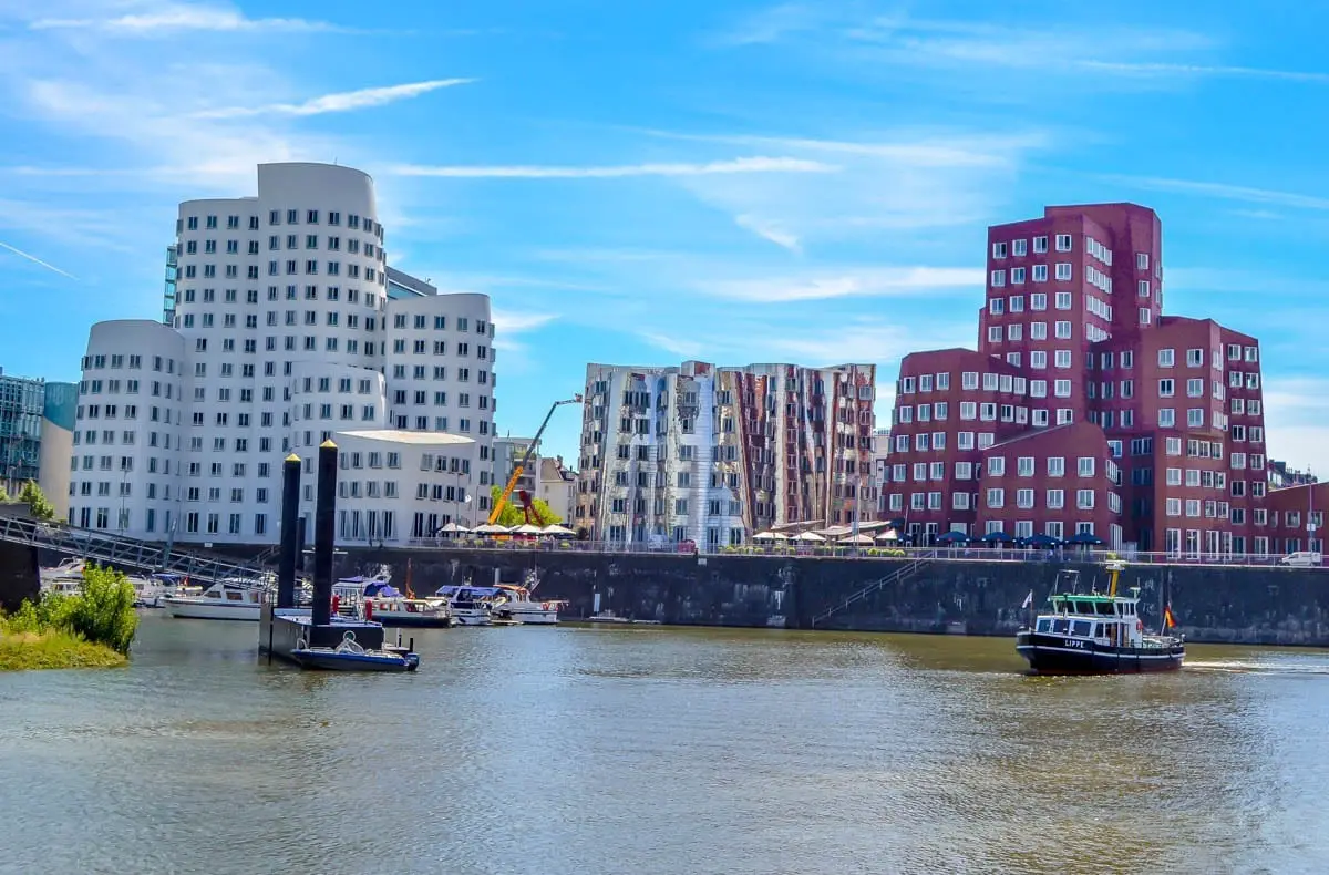 Rhine River in Dusseldorf
