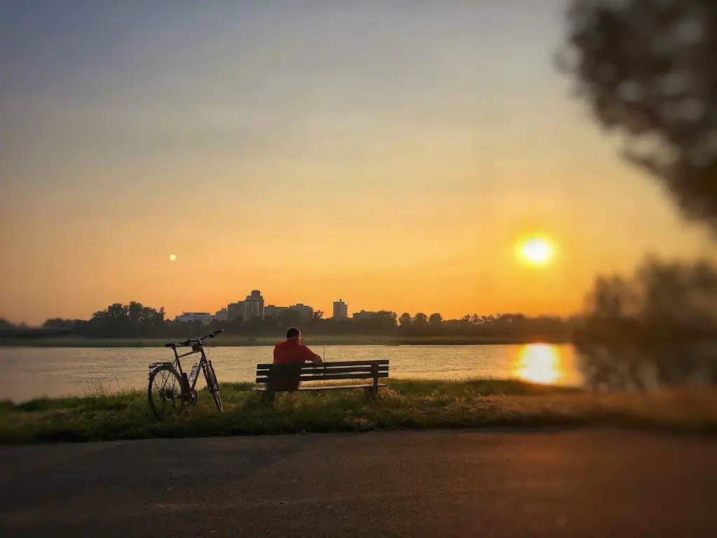Sunset in Düsseldorf