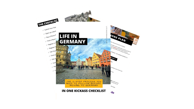 Life in Germany Checklist Visual